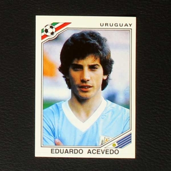 Mexico 86 No. 316 Panini sticker Eduardo Acevedo