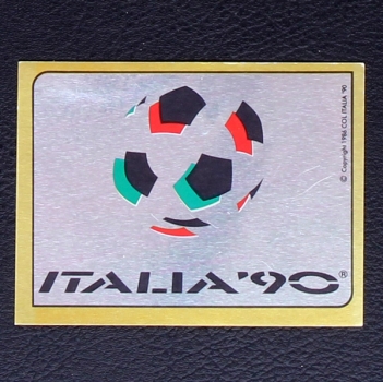 Italia 90 Nr. 1 Panini Sticker Emblem Intro