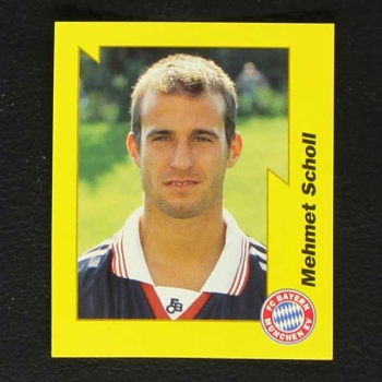 Mehmet Scholl Panini Sticker Serie Fußball 97-98 Endphase