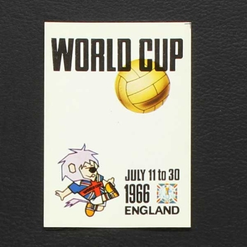 Mexico 86 No. 011 Panini sticker England Poster