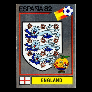 Espana 82 Nr. 238 Panini Sticker England Wappen