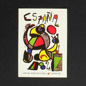 Mexico 86 No. 015 Panini sticker Espana Poster