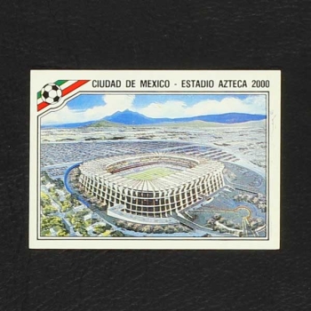 Mexico 86 No. 017 Panini sticker Estadio Azteca 2000