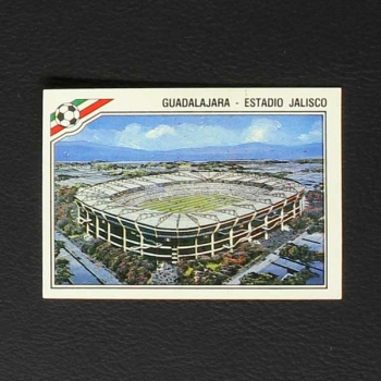Mexico 86 No. 019 Panini sticker Estadio Jalisco