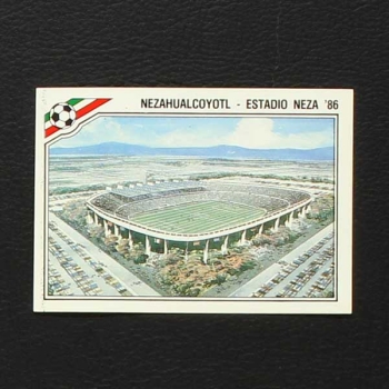 Mexico 86 No. 026 Panini sticker Estadio Neza 86