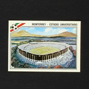 Mexico 86 No. 027 Panini sticker Estadio Universitario