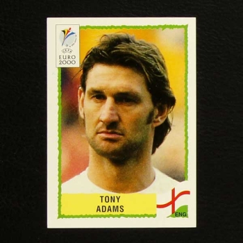 Euro 2000 Nr. 077 Panini Sticker Tony Adams