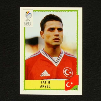 Euro 2000 No. 146 Panini sticker Fatih Akyel