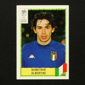 Euro 2000 No. 175 Panini sticker Demetrio Albertini