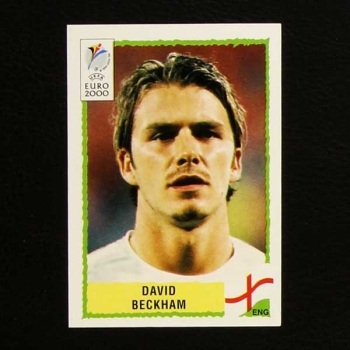 Euro 2000 Nr. 085 Panini Sticker David Beckham