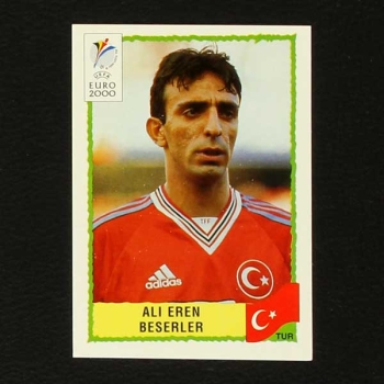 Euro 2000 No. 148 Panini sticker Ali Eren Beserler
