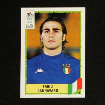 Euro 2000 No. 169 Panini sticker Fabio Cannavaro