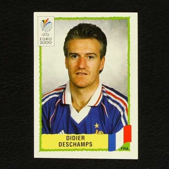 Euro 2000 No. 346 Panini sticker Didier Deschamps
