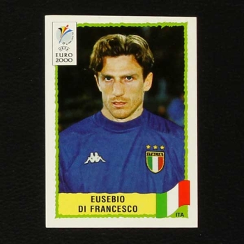 Euro 2000 No. 180 Panini sticker Eusebio Di Francesco