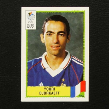 Euro 2000 No. 351 Panini sticker Youri Djorkaeff