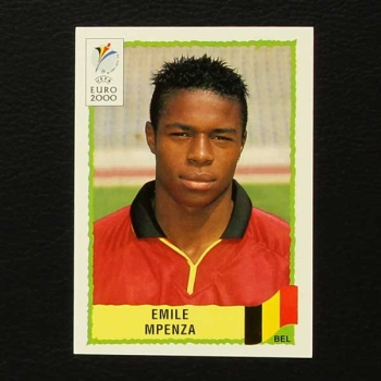 Euro 2000 No. 112 Panini sticker Emile Mpenza