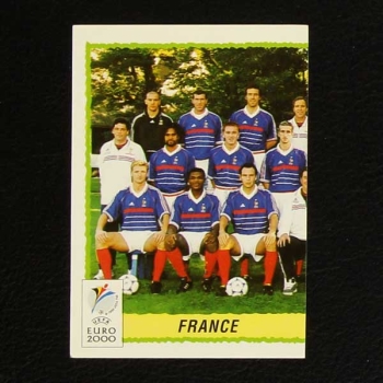 Euro 2000 No. 337 Panini sticker France part 1