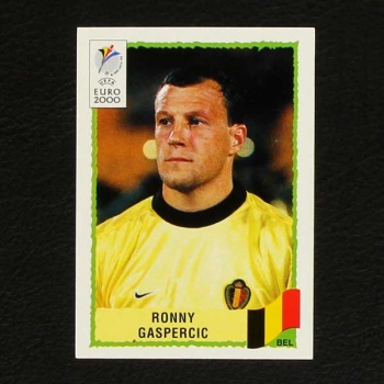 Euro 2000 Nr. 098 Panini Sticker Ronny Gaspercic