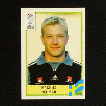 Euro 2000 No. 121 Panini sticker Magnus Hedman