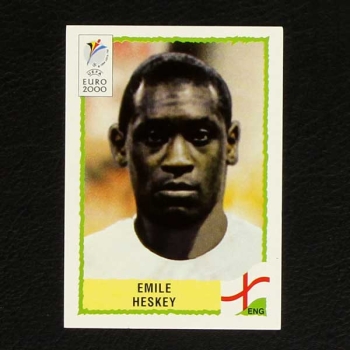 Euro 2000 No. 090 Panini sticker Emile Heskey