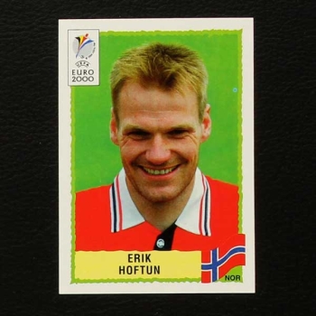 Euro 2000 Nr. 240 Panini Sticker Erik Hoftun