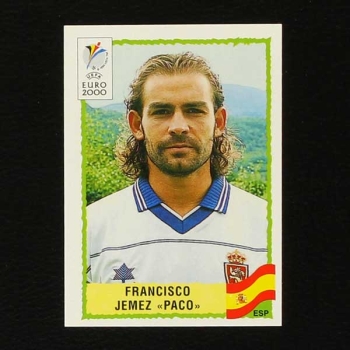 Euro 2000 Nr. 196 Panini Sticker Jemez "Paco"