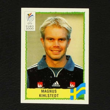Euro 2000 No. 140 Panini sticker Magnus Kihlstedt