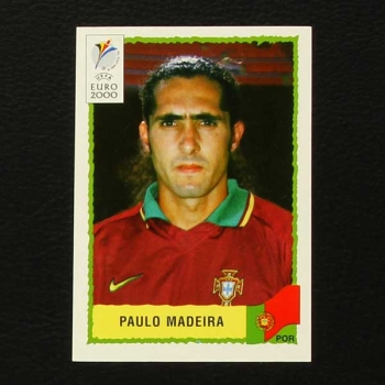 Euro 2000 No. 056 Panini sticker Paulo Madeira