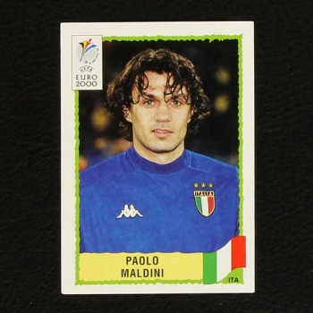 Euro 2000 No. 170 Panini sticker Paolo Maldini