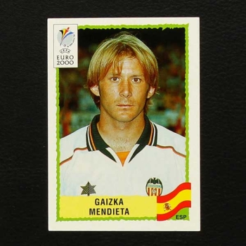 Euro 2000 No. 199 Panini sticker Gaizka Mendieta