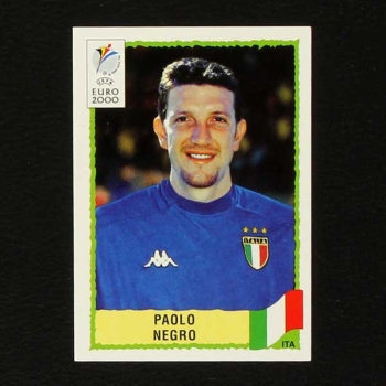 Euro 2000 No. 172 Panini sticker Paolo Negro