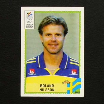 Euro 2000 Nr. 126 Panini Sticker Roland Nilsson