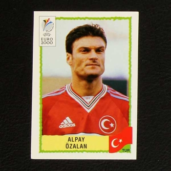 Euro 2000 No. 145 Panini sticker Alpay Özalan