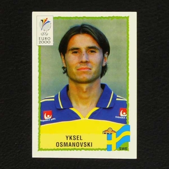 Euro 2000 No. 138 Panini sticker Yksel Osmanovski