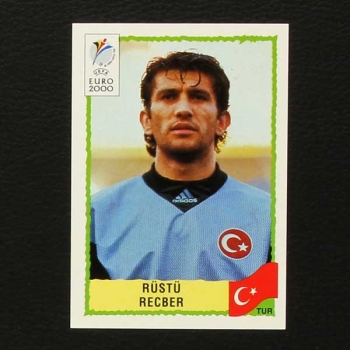 Euro 2000 No. 144 Panini sticker Rüstü Recber