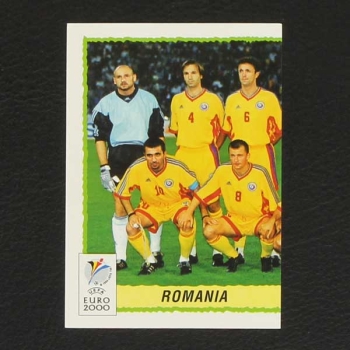 Euro 2000 No. 027 Panini sticker Romania part 1