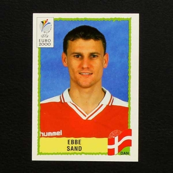 Euro 2000 No. 334 Panini sticker Ebbe Sand
