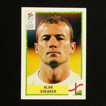 Euro 2000 Nr. 093 Panini Sticker Alan Shearer