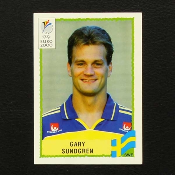 Euro 2000 No. 127 Panini sticker Gary Sundgren
