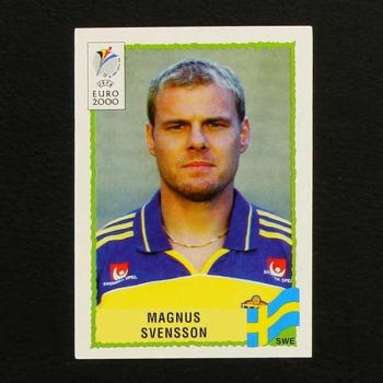 Euro 2000 No. 134 Panini sticker Magnus Svensson