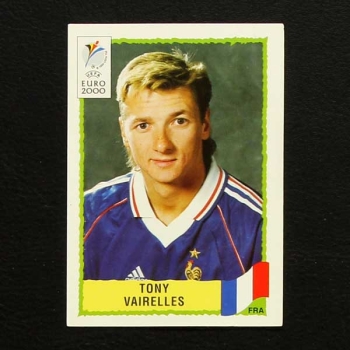 Euro 2000 No. 357 Panini sticker Tony Vairelles