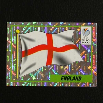 Euro 2000 Nr. 072 Panini Sticker Wappen England