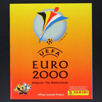 Euro 2000 Panini empty sticker album - Top