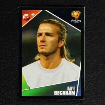 Euro 2004 No. 124 Panini sticker David Beckham