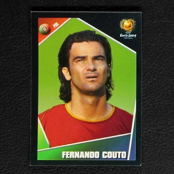 Euro 2004 No. 012 Panini sticker Fernando Couto