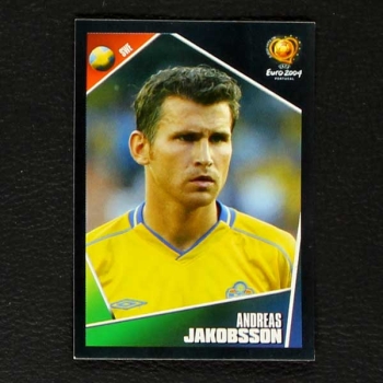 Euro 2004 Nr. 184 Panini Sticker Andreas Jakobsson