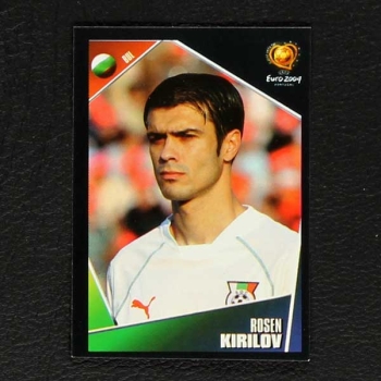 Euro 2004 Nr. 202 Panini Sticker Rosen Kirilov