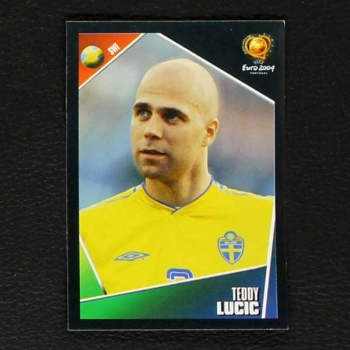 Euro 2004 Nr. 185 Panini Sticker Teddy Lucic