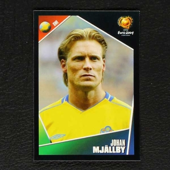Euro 2004 Nr. 186 Panini Sticker Johan Mjällby