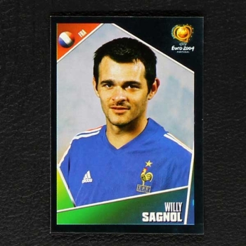 Euro 2004 No. 098 Panini sticker Willy Sagnol